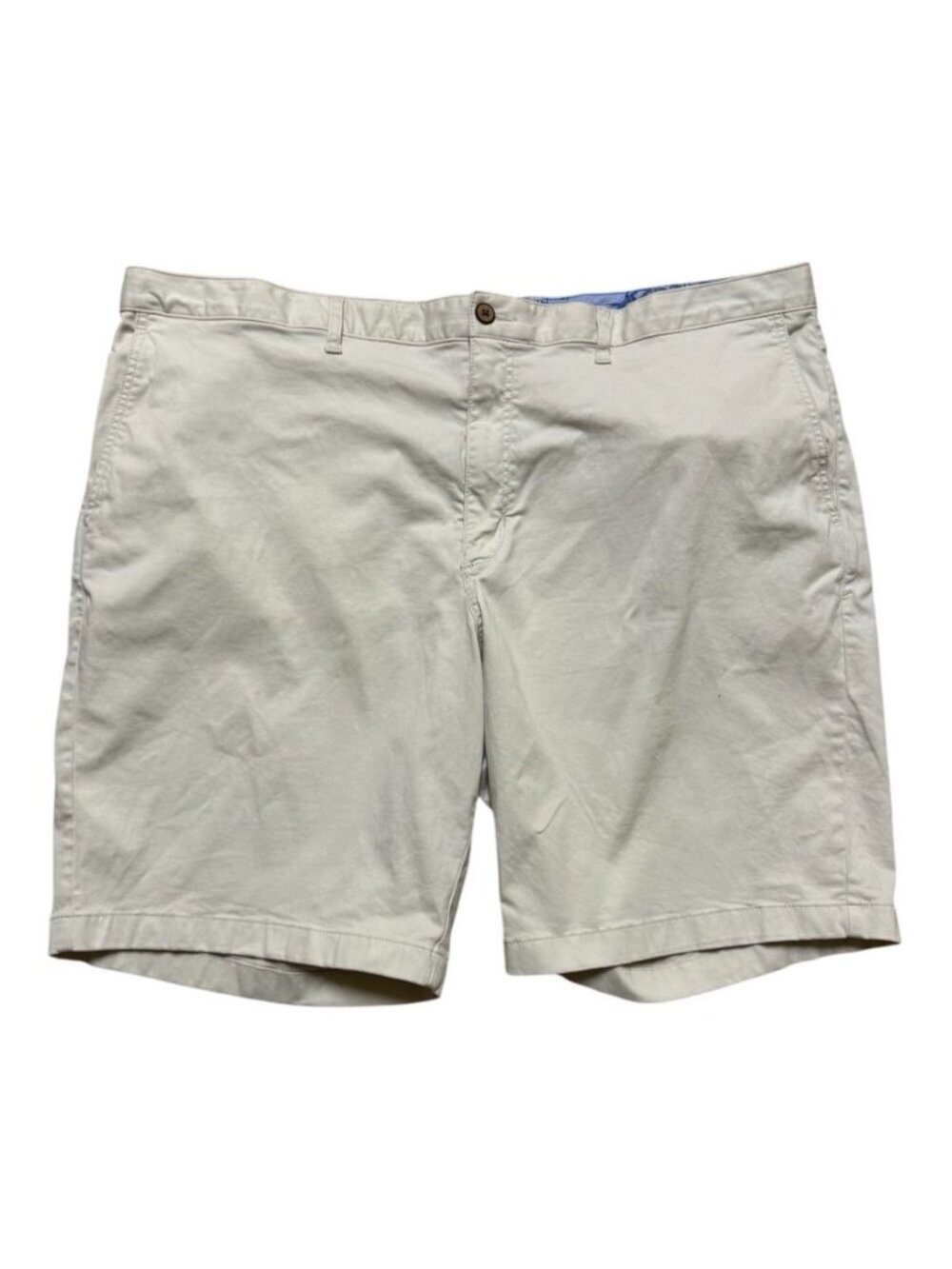 Tommy Bahama Chino Shorts Men’s 40 Beige Stretch Lyocell Blend Casual